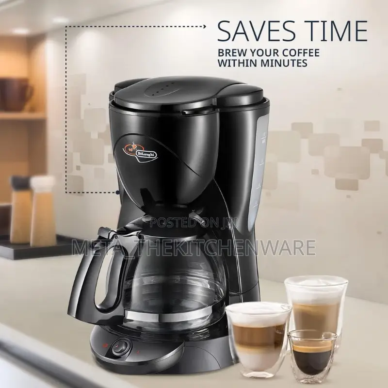 De’Longhi Drip Coffee Maker Machine 1.7l 1000w Icm2.1b