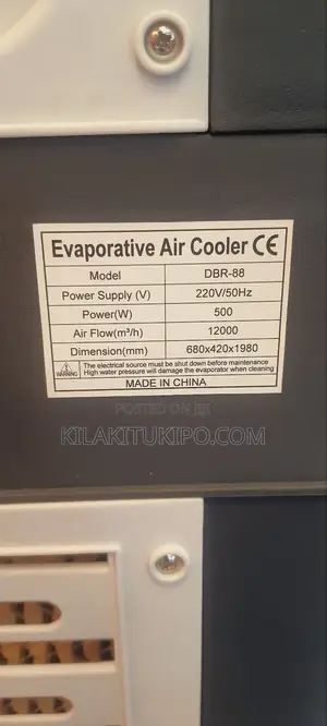 Double Evaporative Air Cooler