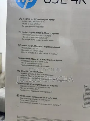 Hp U32 HDR Monitor