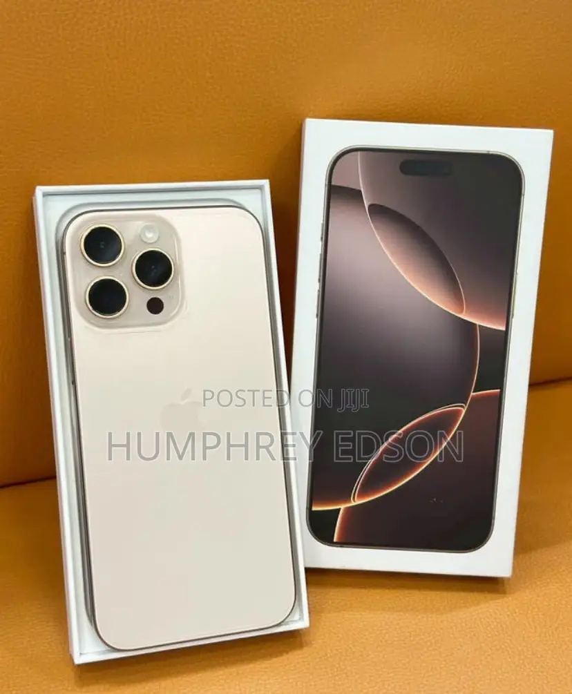 New Apple iPhone 16 Pro Max 256 GB Gold