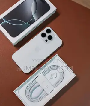 New Apple iPhone 16 Pro 256 GB White