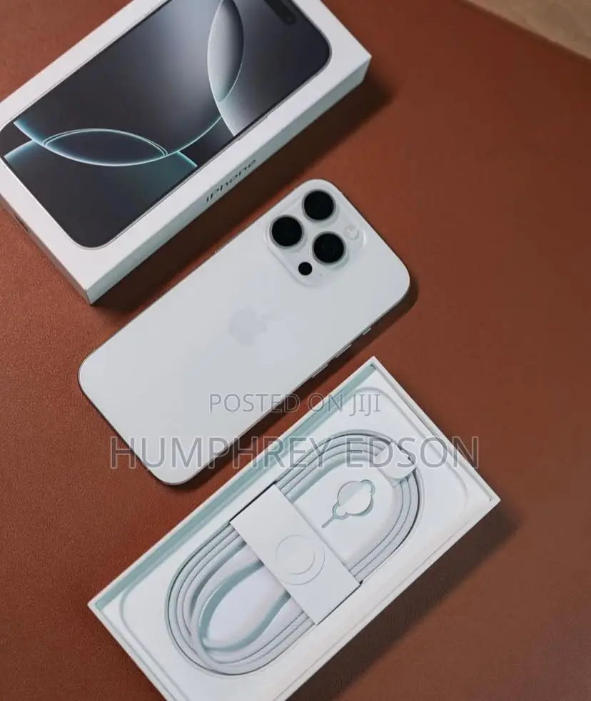 New Apple iPhone 16 Pro 256 GB White