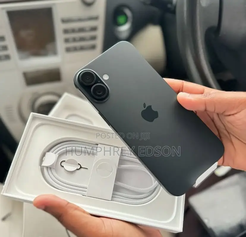 New Apple iPhone 16 128 GB Black