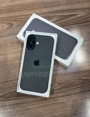 New Apple iPhone 16 128 GB Black