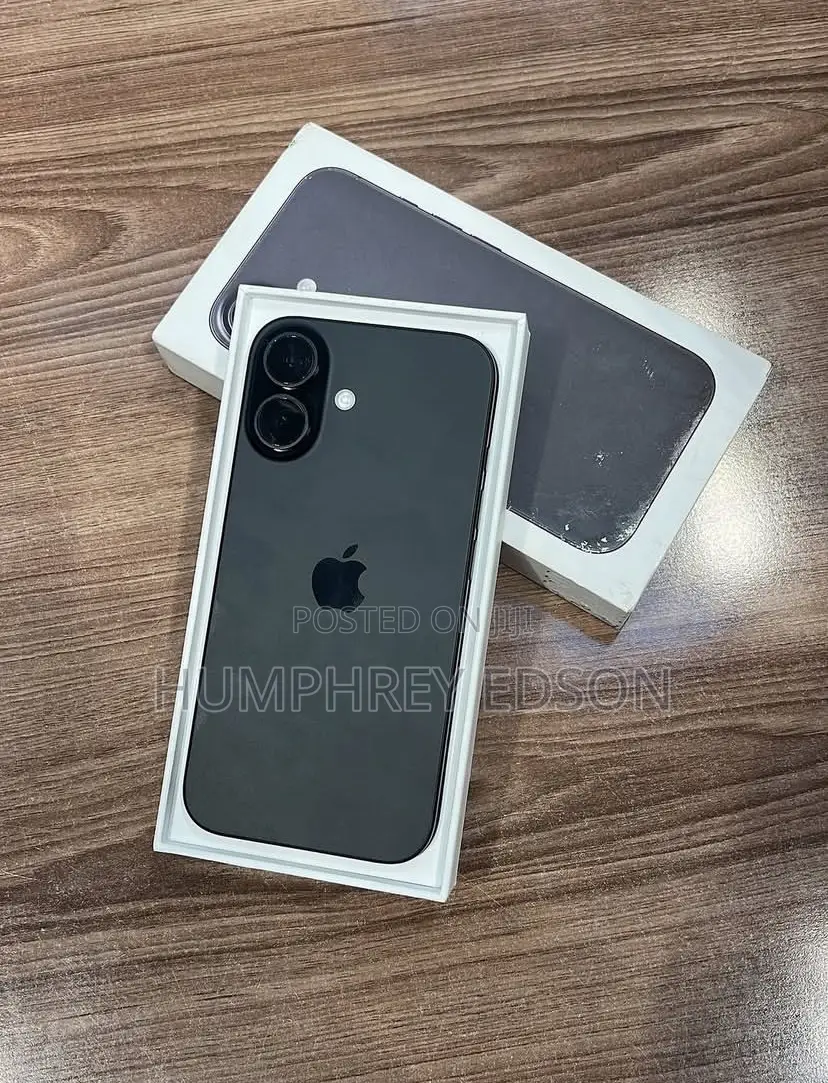 New Apple iPhone 16 128 GB Black
