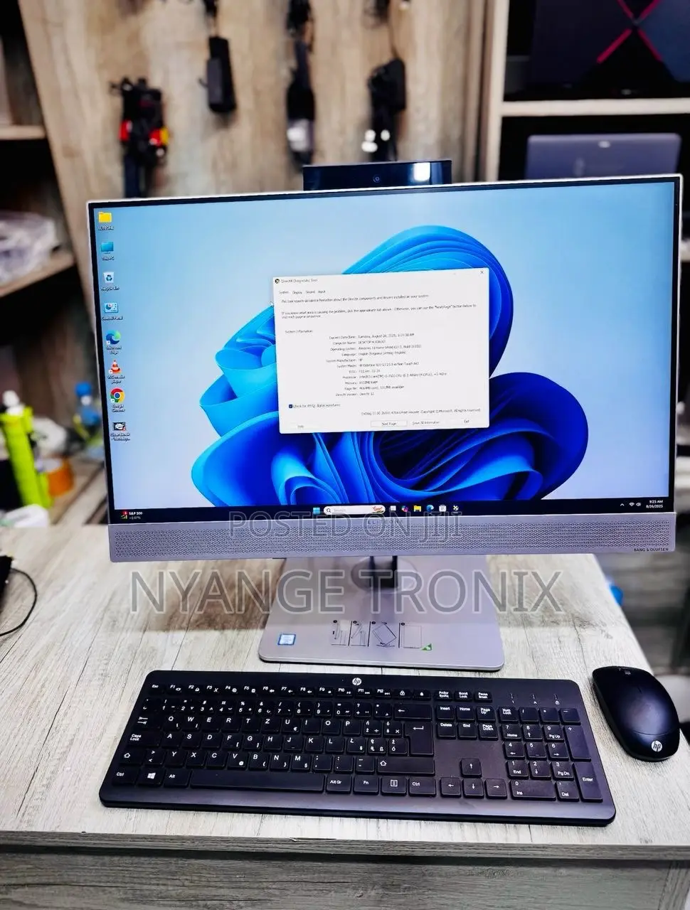 Desktop Computer HP EliteDesk 800 G3 8GB Intel Core I5 HDD+SSD 750GB