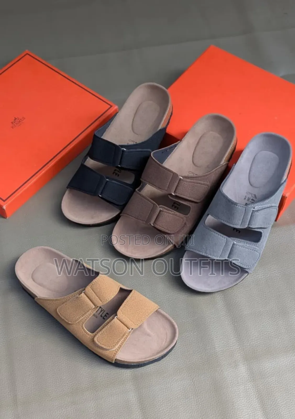 Men's Sandals Basically Soft and Fancy