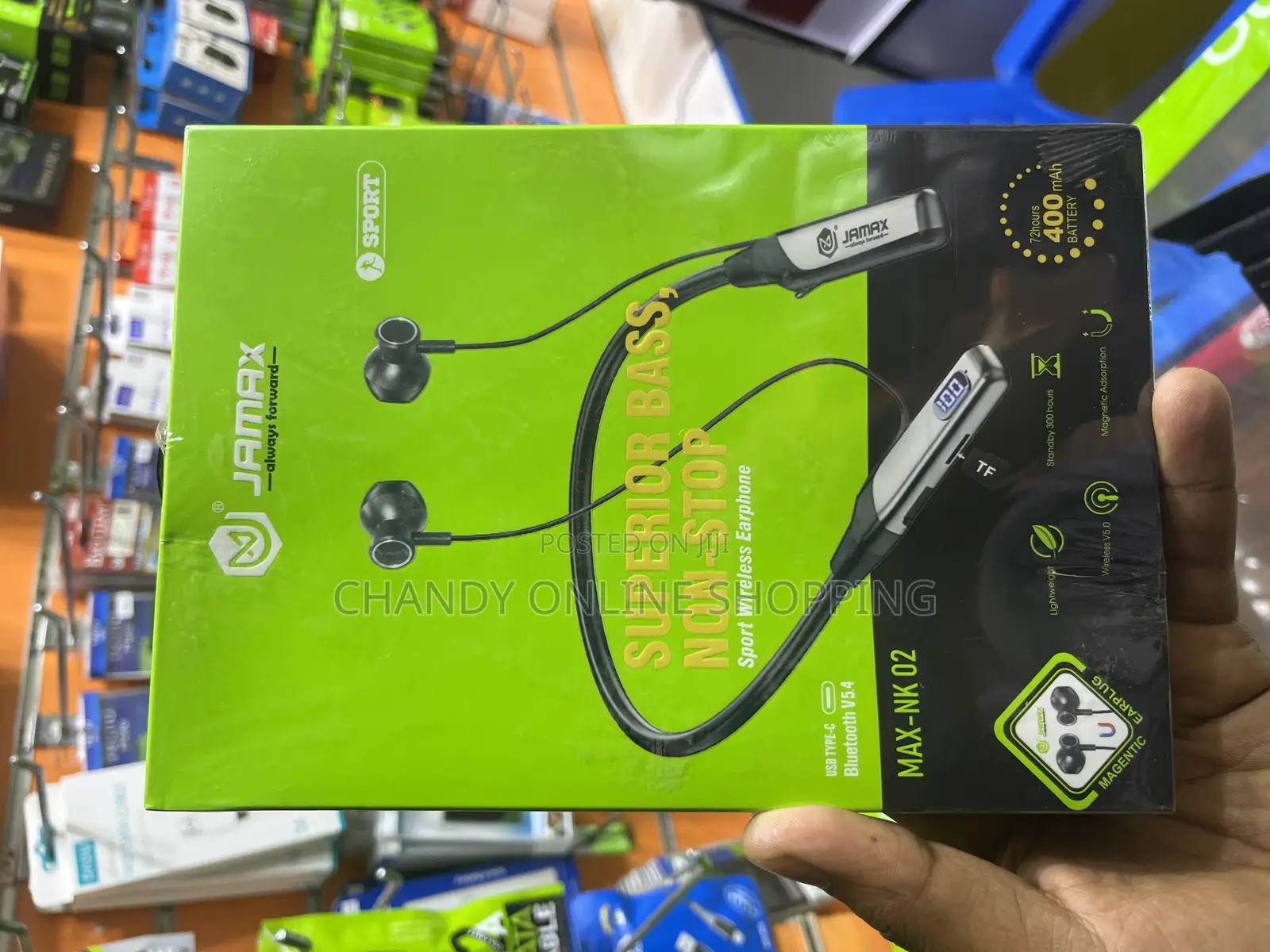 Jamax Max-Nk 02 Sport Wireless Earphone