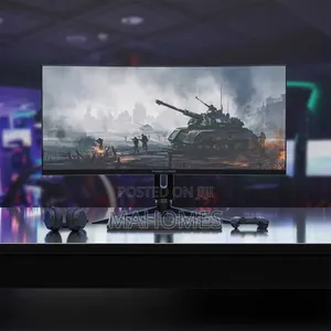 Porodo Gaming Ultra Wide Curved Gaming Monitor 34" 144hz - Black