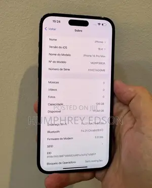 New Apple iPhone 14 Pro Max 128 GB Black