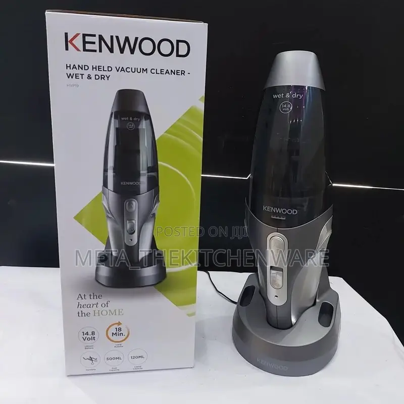 Kenwood Hand Held Wet Dry Vacuum Cleaner Hvp19.000si
