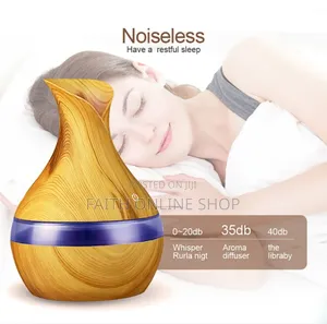 Usb Ultrasonic Aroma Humidifier 300ml (Brown) Alpha