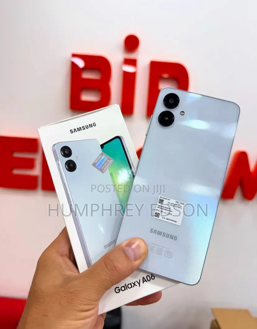 New Samsung Galaxy A06 64 GB White