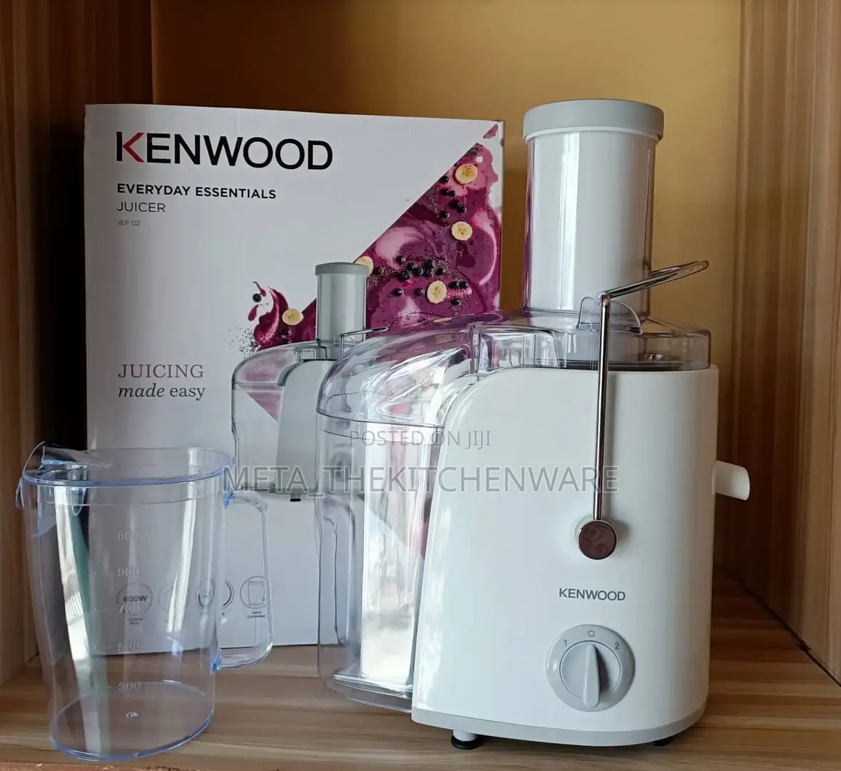 Kenwood Juicer Extractor 1.5l 800w Jep02.A0wh