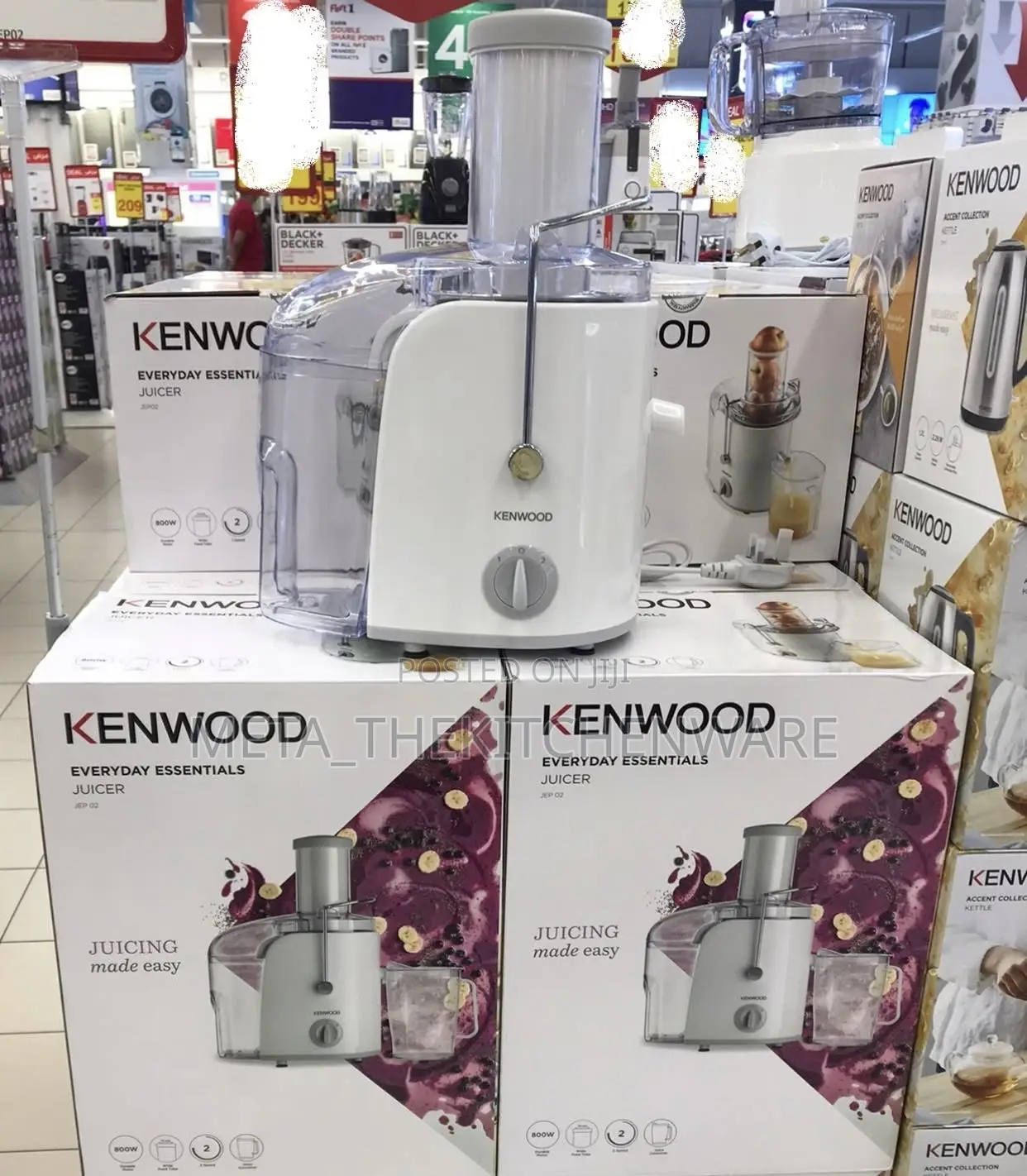 Kenwood Juicer Extractor 1.5l 800w Jep02.A0wh