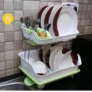 Multipurpose Draining Storage Rack, Plastic