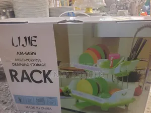 Multipurpose Draining Storage Rack, Plastic