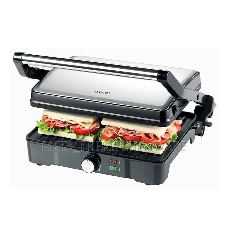 Kenwood Grill 2000w Contact Health Grill Hgm31.000si
