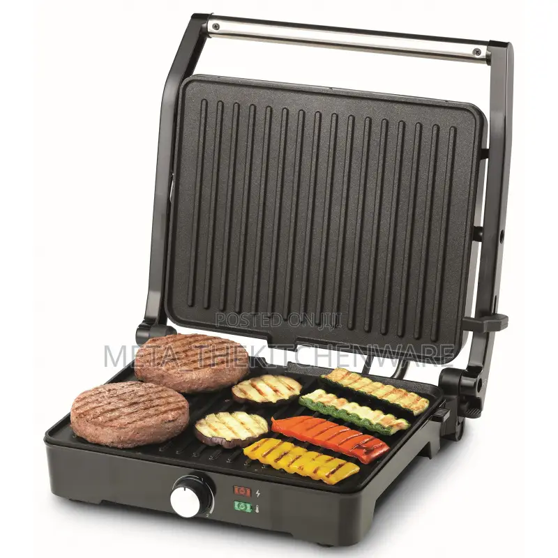 Kenwood Grill 2000w Contact Health Grill Hgm31.000si
