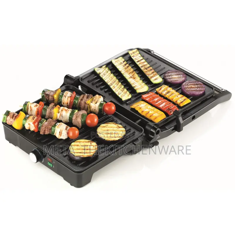 Kenwood Grill 2000w Contact Health Grill Hgm31.000si
