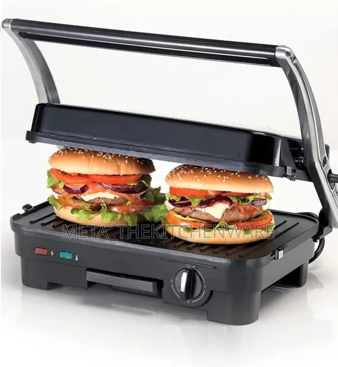 Kenwood Electric Contact Grill Metal 1800w Hgm50.000si
