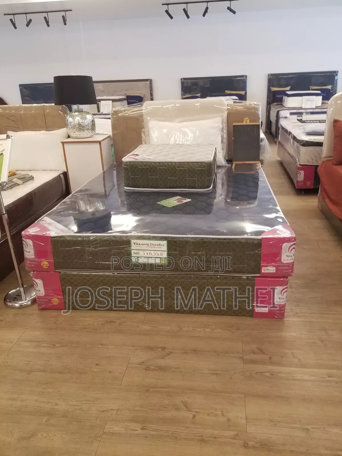 Full Set Vita Spring Durafkex Mattress and Bed 5x6