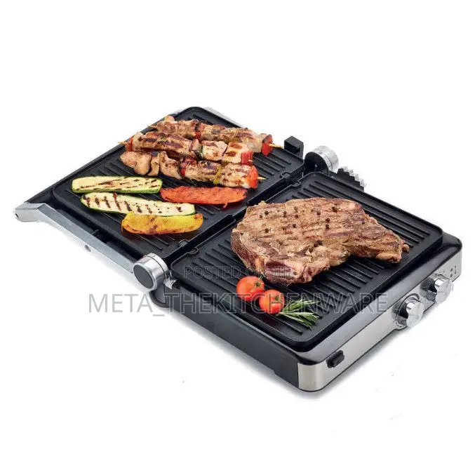 Kenwood Grill 2000w Contact Health Grill Hgm80.000ss