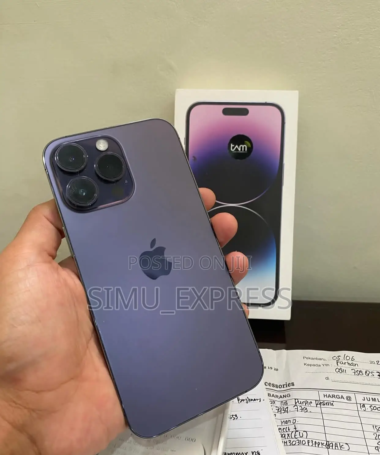 New Apple iPhone 14 Pro Max 128 GB Purple