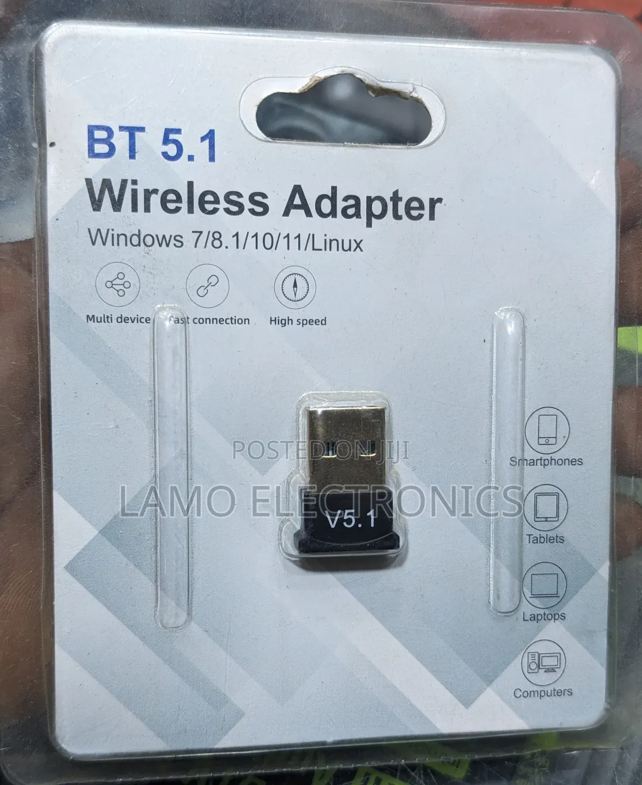 Bluetooth Bt V5.1 Wireless Dongle