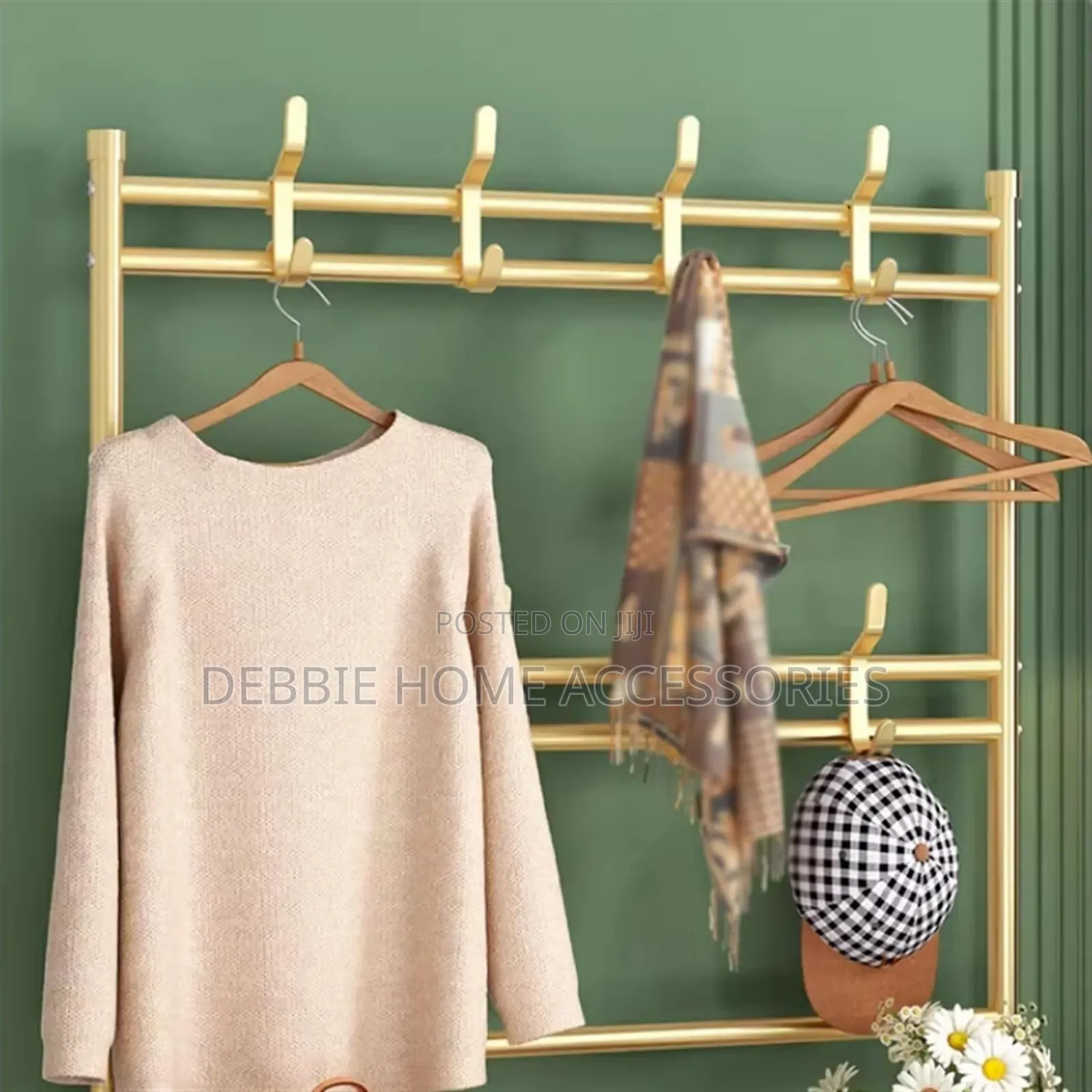 Multi-Functional Cloth Rack Combining a Shoe Rack