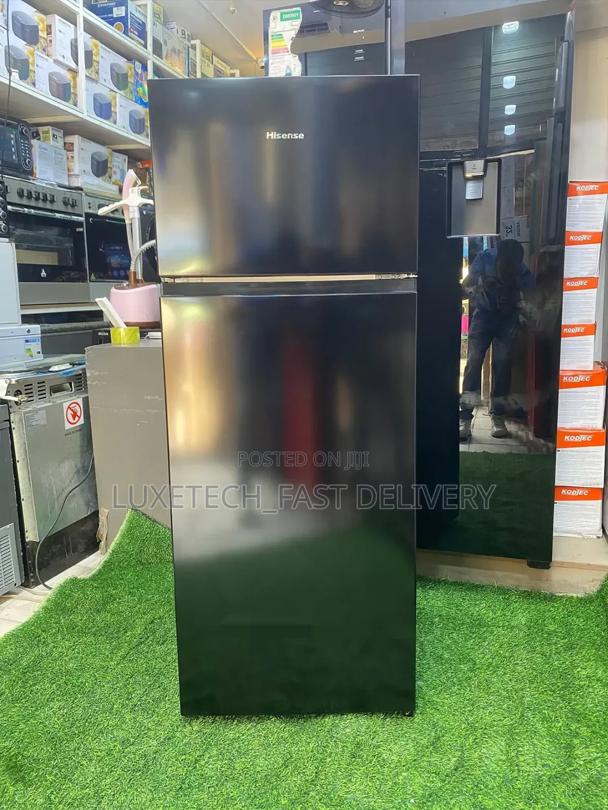 Hisense Refrigerator 205 Litres Double Door Fast Cooling and Freezing
