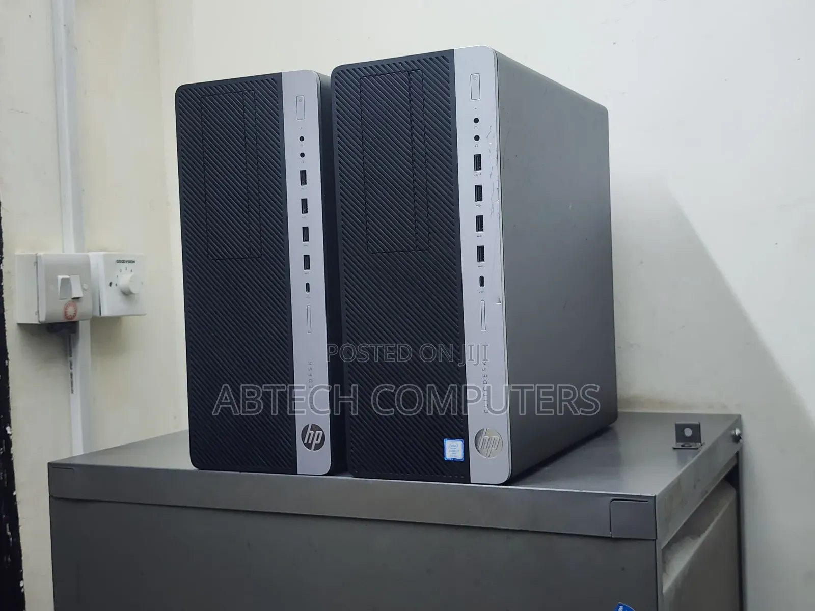 Desktop Computer HP EliteDesk 800 G4 8GB Intel Core i5 SSD 256GB