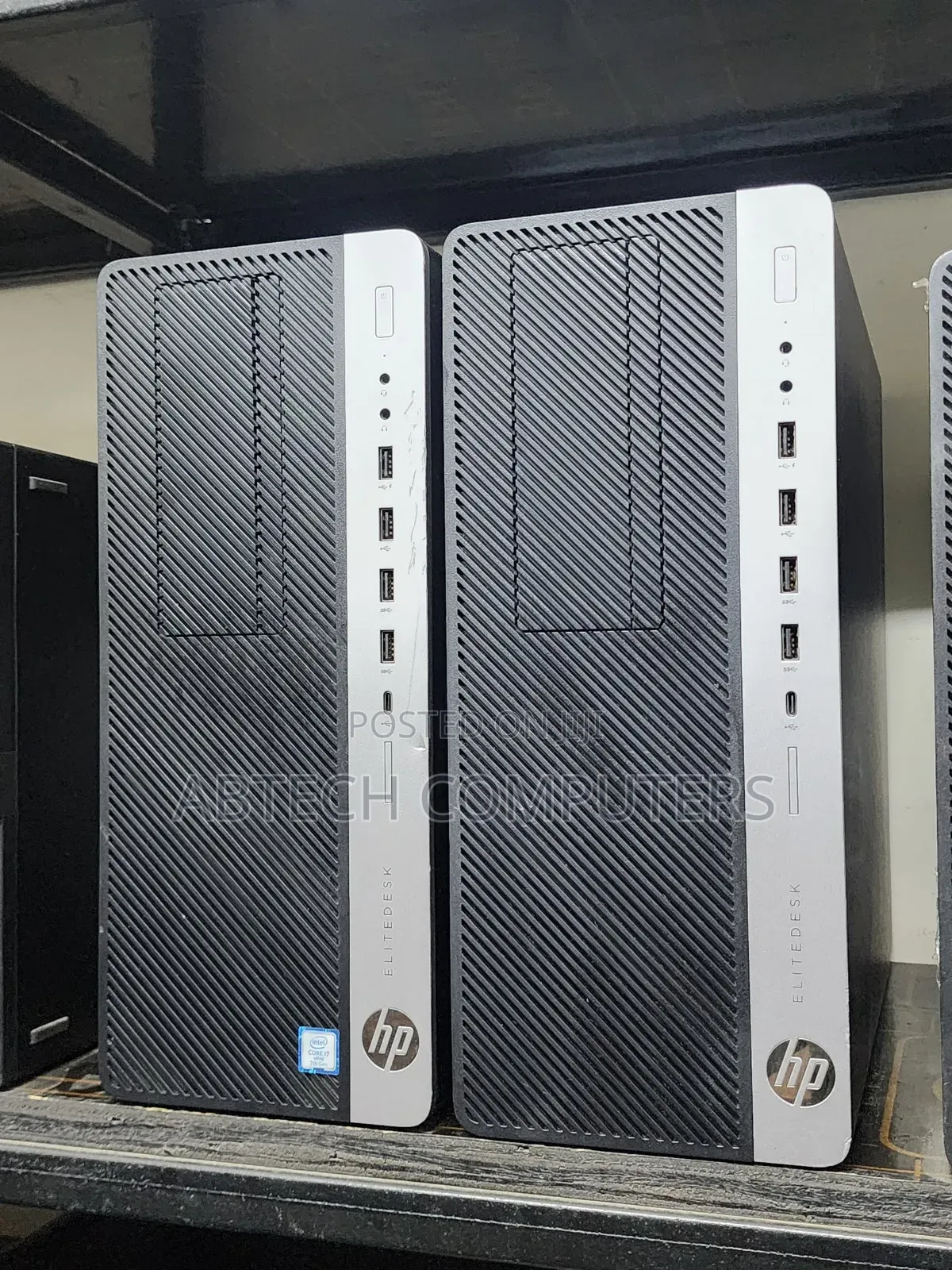 Desktop Computer HP EliteDesk 800 G4 8GB Intel Core i5 SSD 256GB