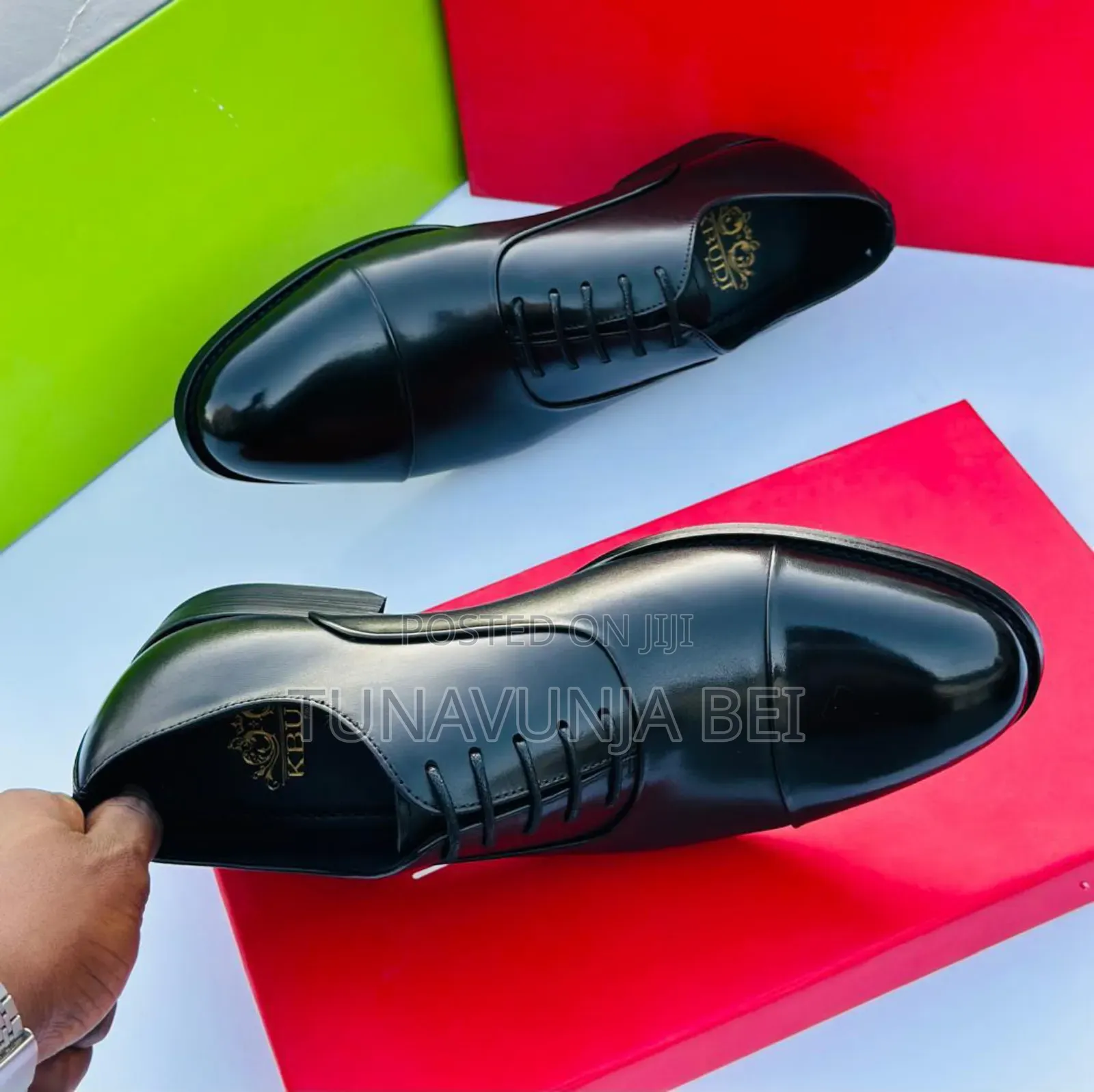 Kbudii Leather Shoes / Pure Leather Shoes