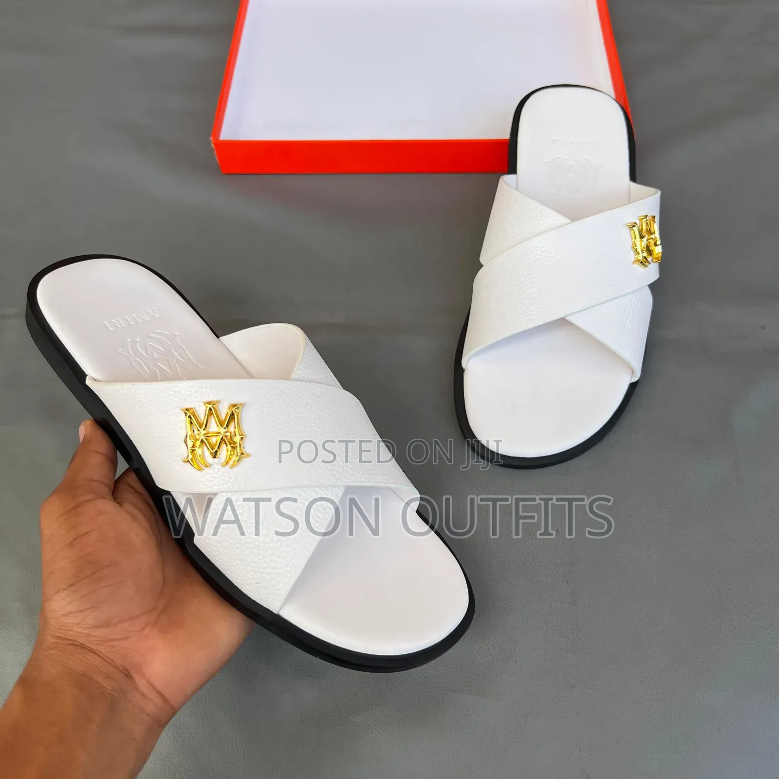 Men's Sandals or Open Shoes Officially Sturdy Polished and Protective