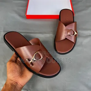 Men's Sandals or Open Shoes Officially Sturdy Polished and Protective