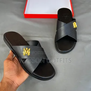 Men's Sandals or Open Shoes Officially Sturdy Polished and Protective