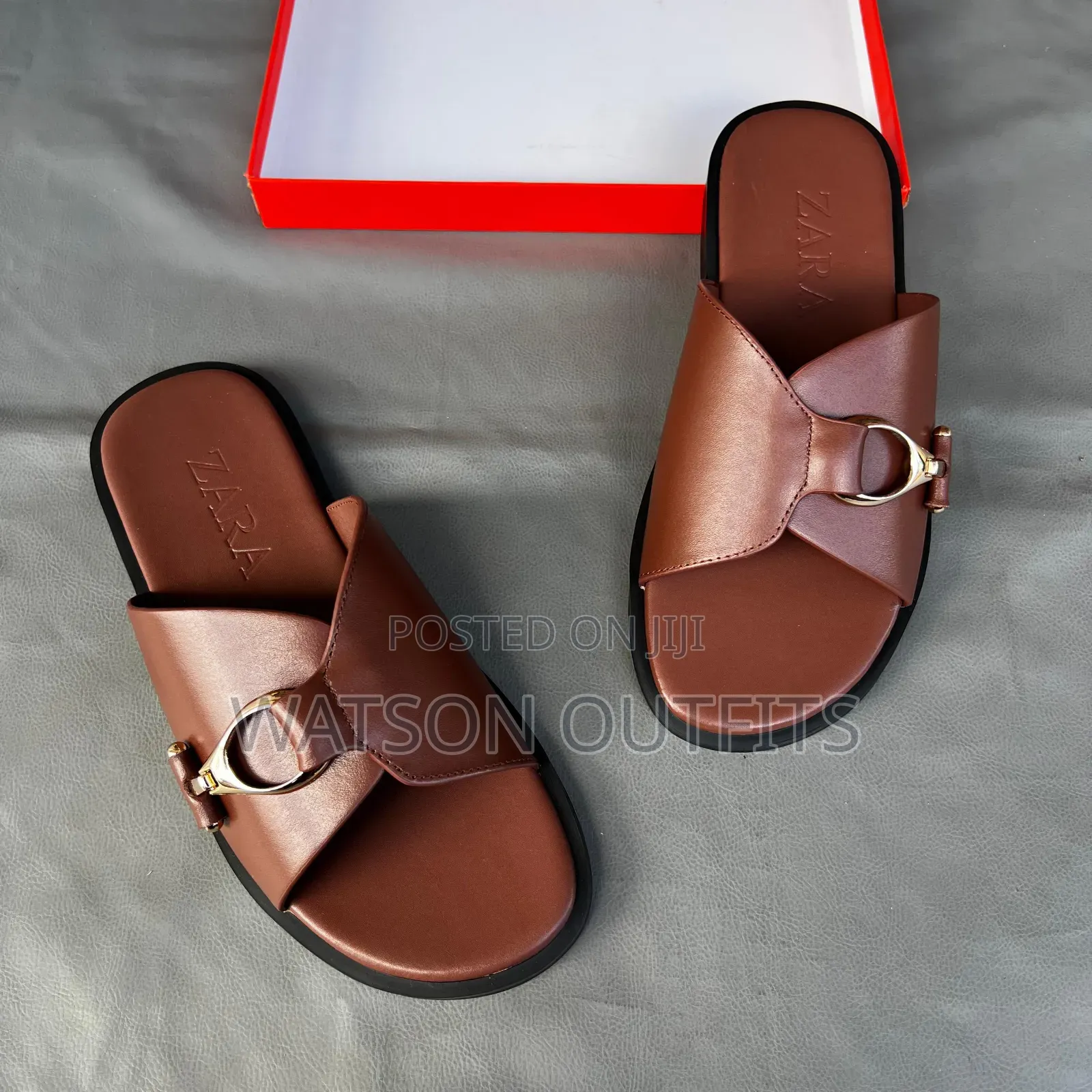 Men's Sandals or Open Shoes Officially Sturdy Polished and Protective