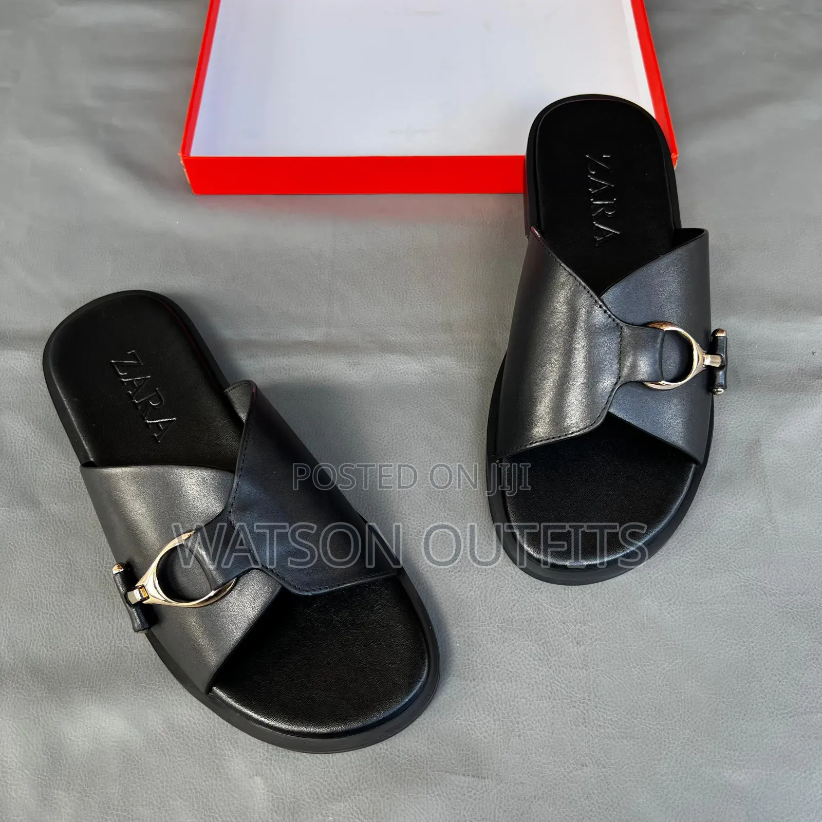 Men's Sandals or Open Shoes Officially Sturdy Polished and Protective