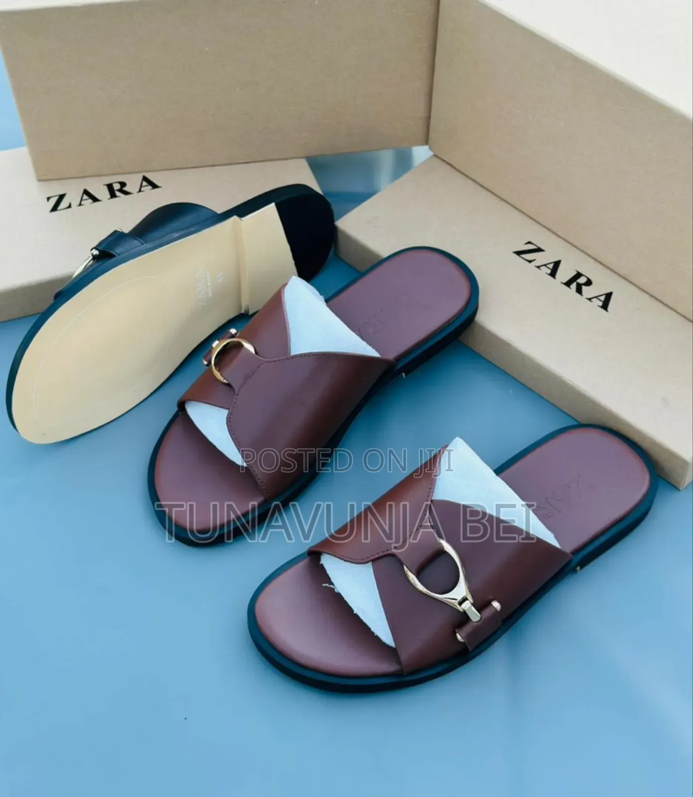 Zaraa Sandals Og Maroun , White Grey