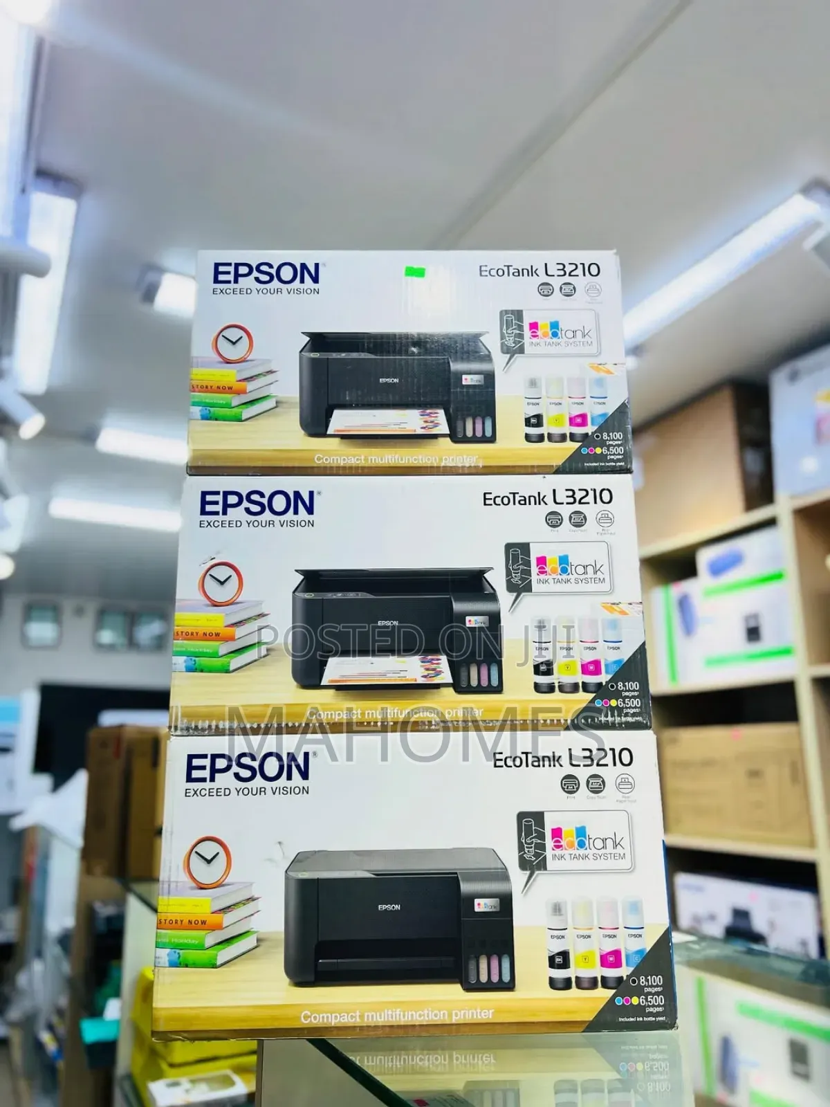 Epson Ecotank L3210 -Print,Scan /Copy -Printing Method