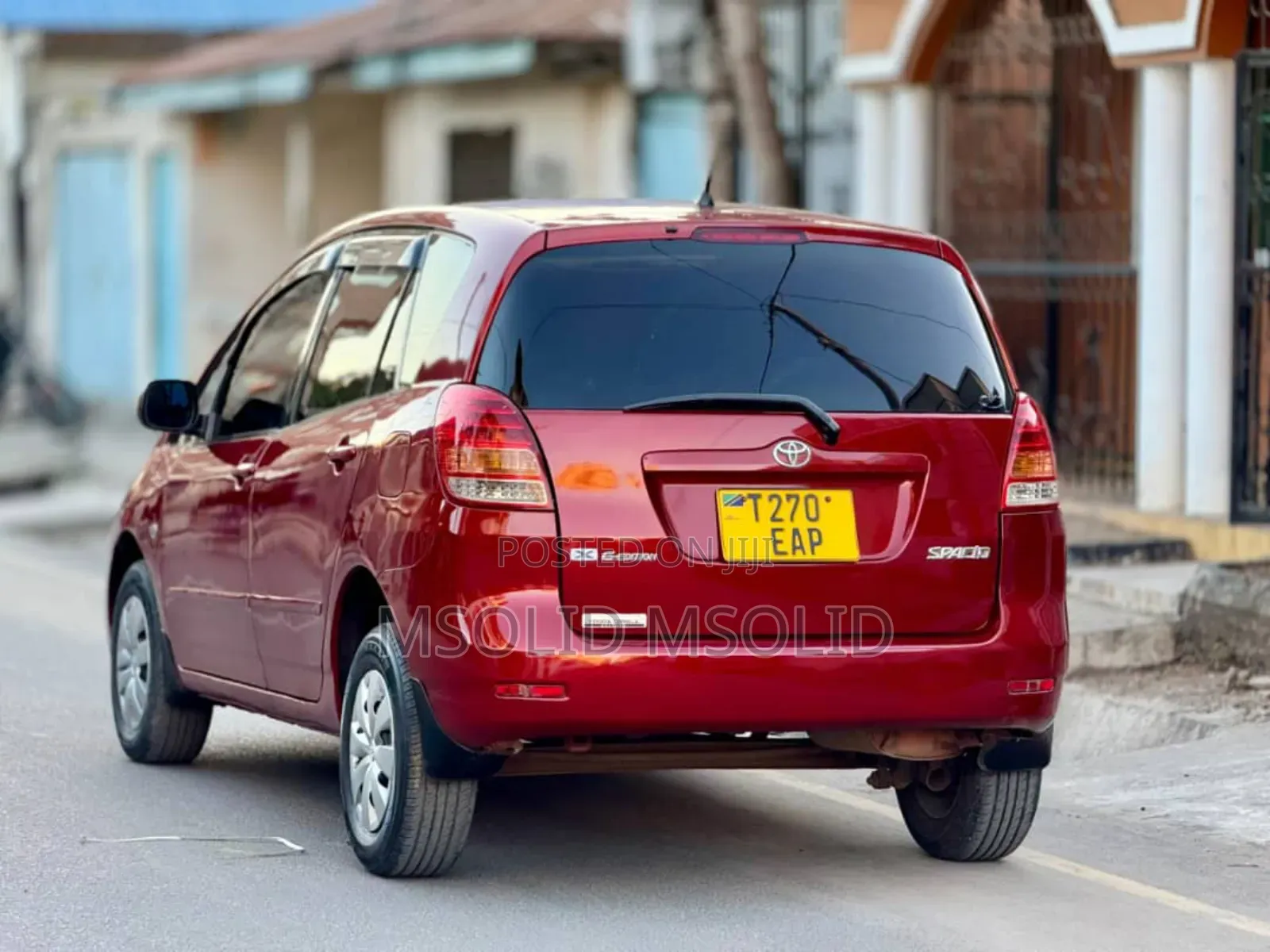 Toyota Corolla Spacio 2005 Burgundy