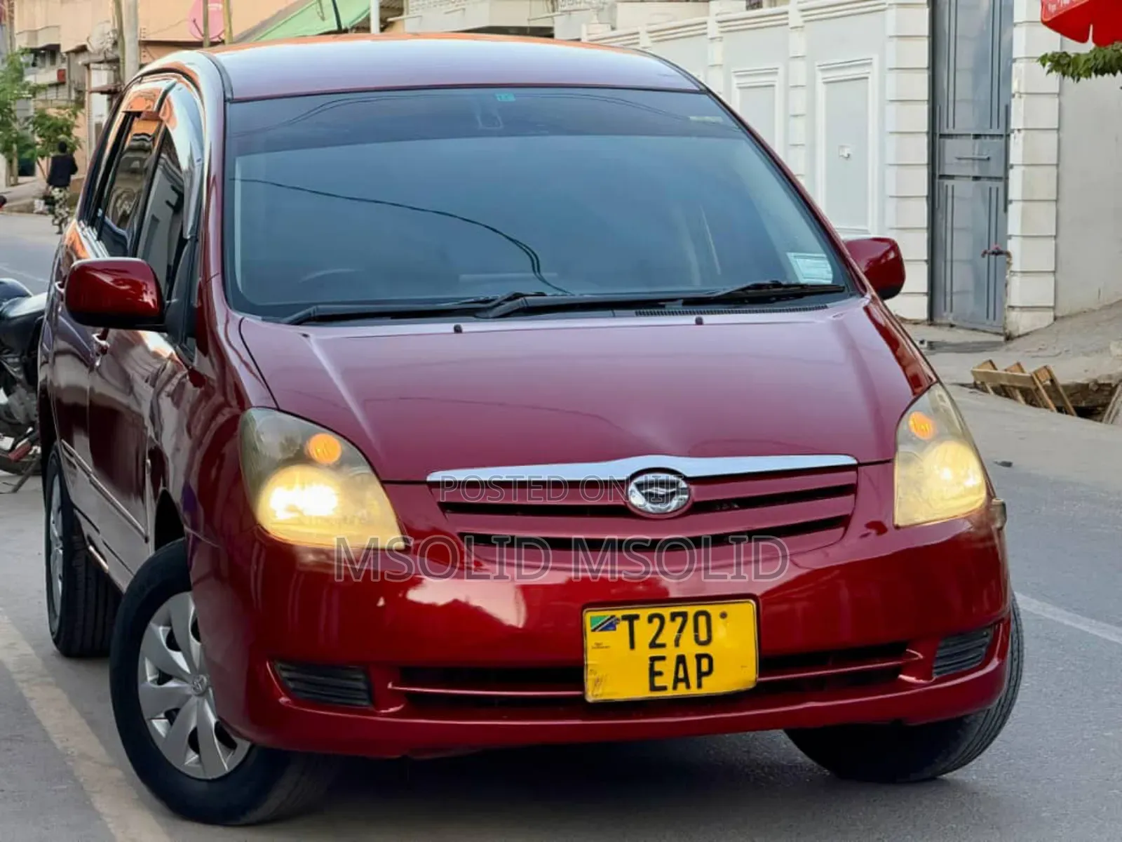 Toyota Corolla Spacio 2005 Burgundy