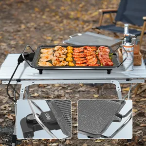 Winning Star Electric Smokeless Indoor BBQ Grill Plate – Non-Stick