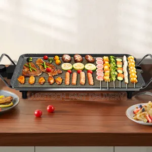 Winning Star Electric Smokeless Indoor BBQ Grill Plate – Non-Stick