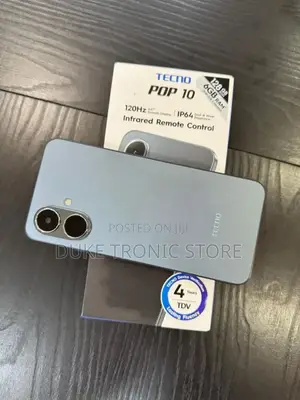 New Tecno Pop 10 128 GB Black
