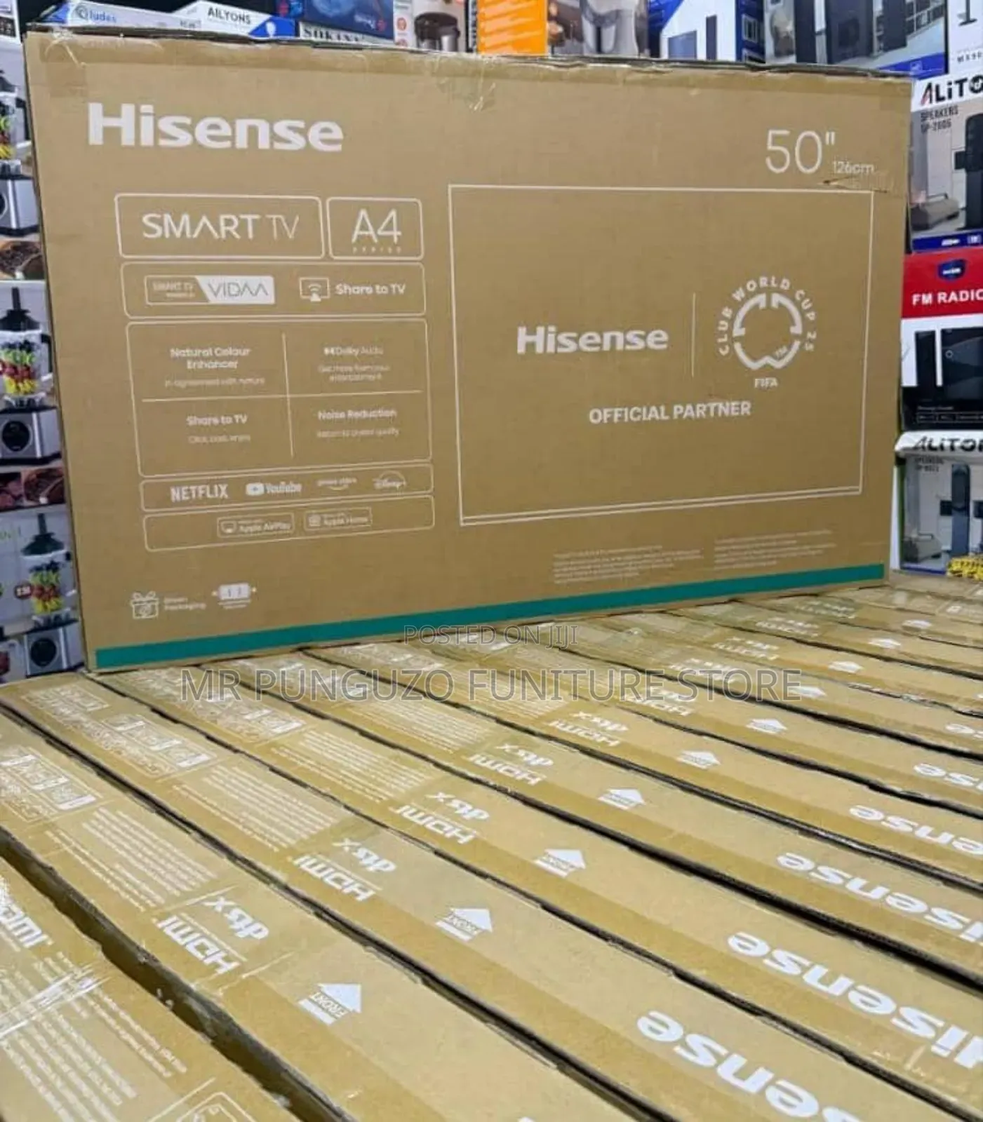 Hisense Inchi 50 A4 Smart