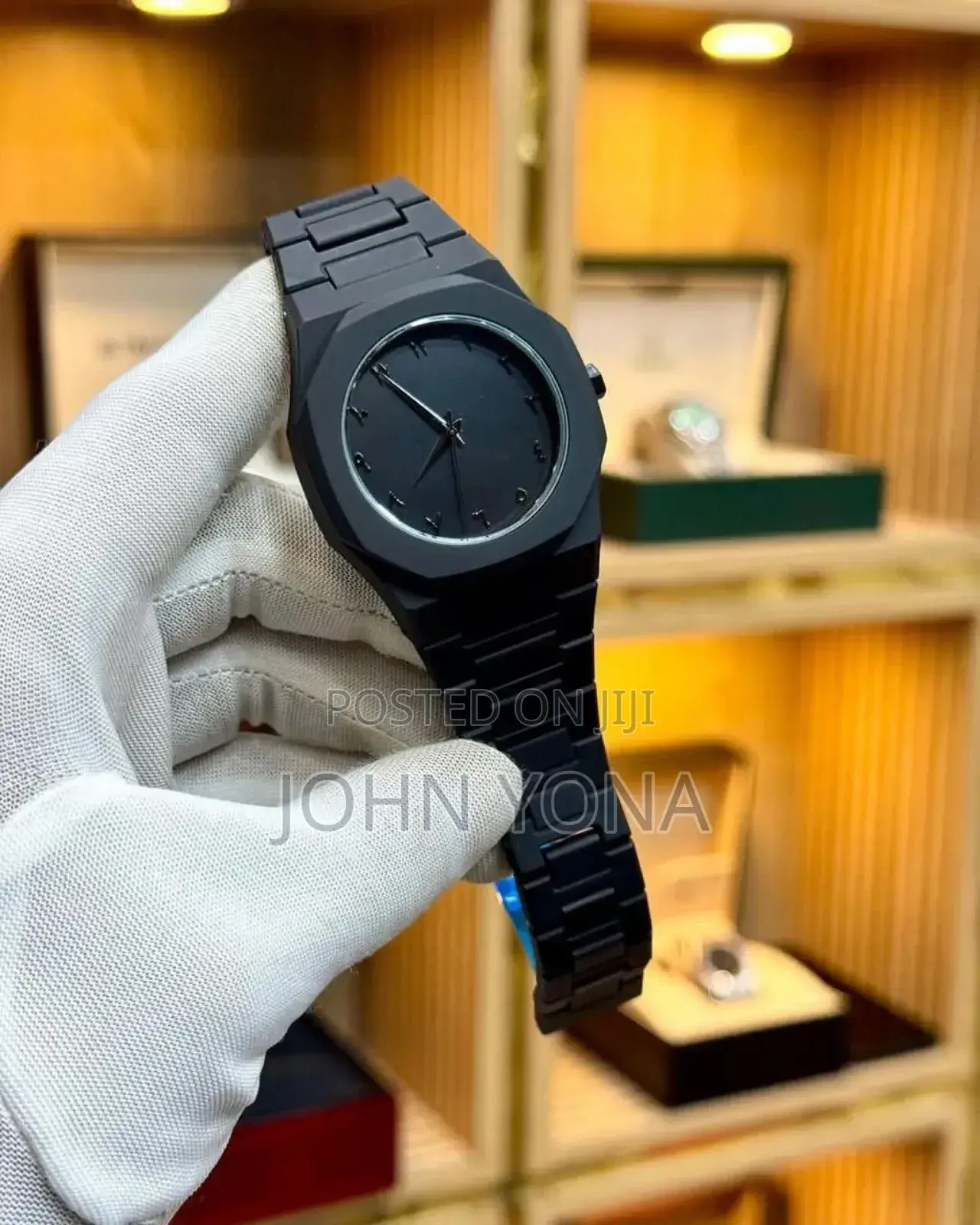 Arabic Aura Watch Black
