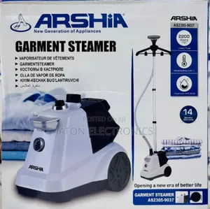 Arshia Garment Steamer 9037
•2200 Watts