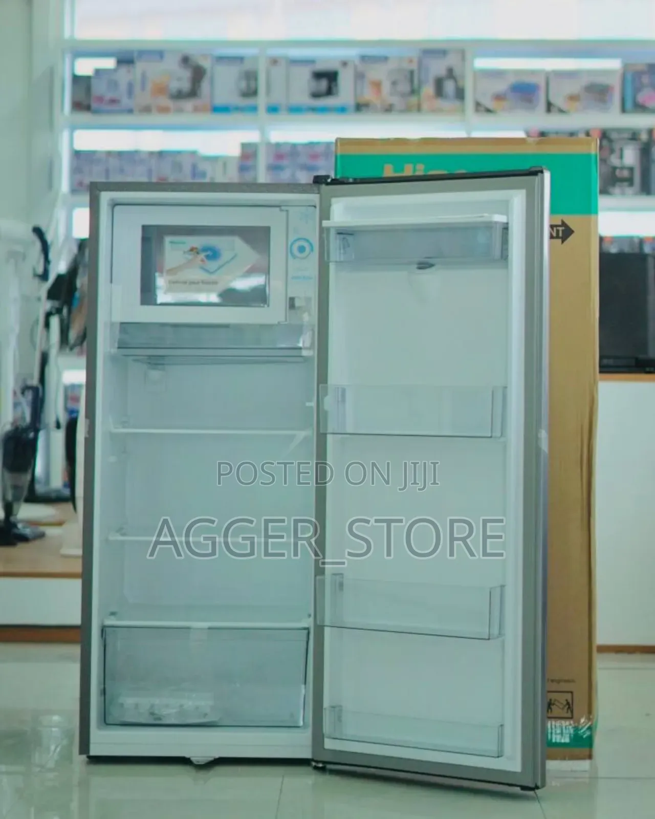 Hisense Fridge 123lit * Defrost System * Water Dispenser (Mbele)